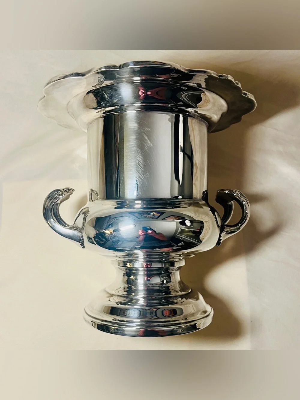 Silver-plate Champagne Chiller Ice Bucket | F.B. Rogers | VTG Georgetown Pattern